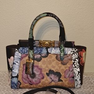 Coach Troupe Carryall Bag with Kaffe Fassett Print